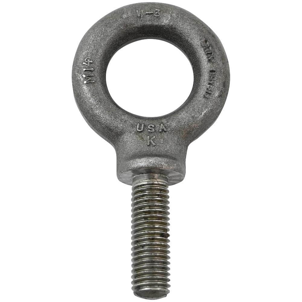 M14 x 2.0 Shoulder Pattern Eye Bolt with 44.5mm Shank