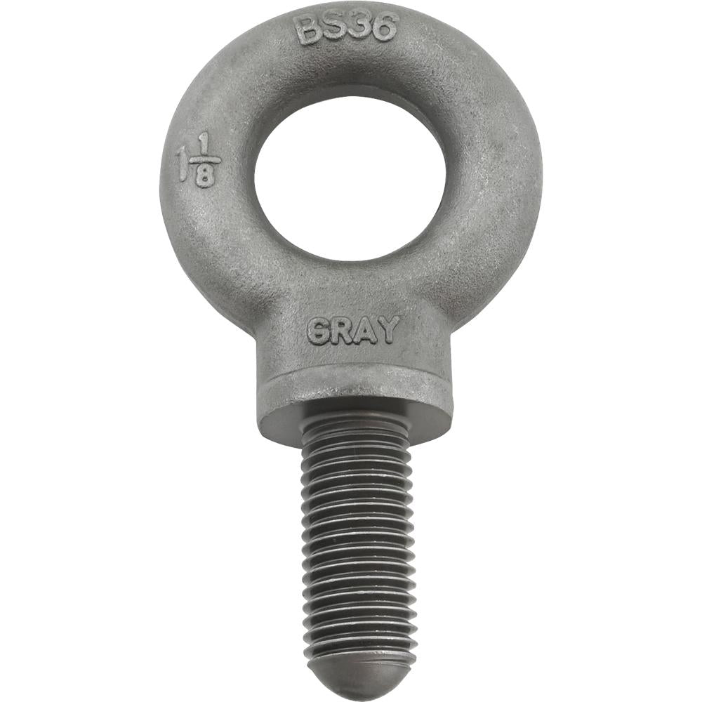 1-1/8"-7 Shoulder Pattern Eye Bolt with 2-3/4 Inch Shank