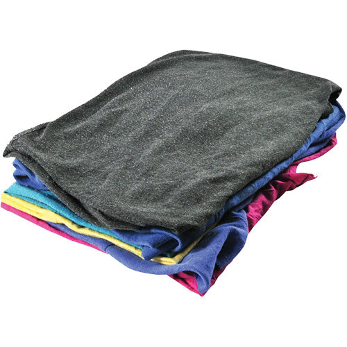 T-Shirt Rags with Pin Check, 10lb Mixed