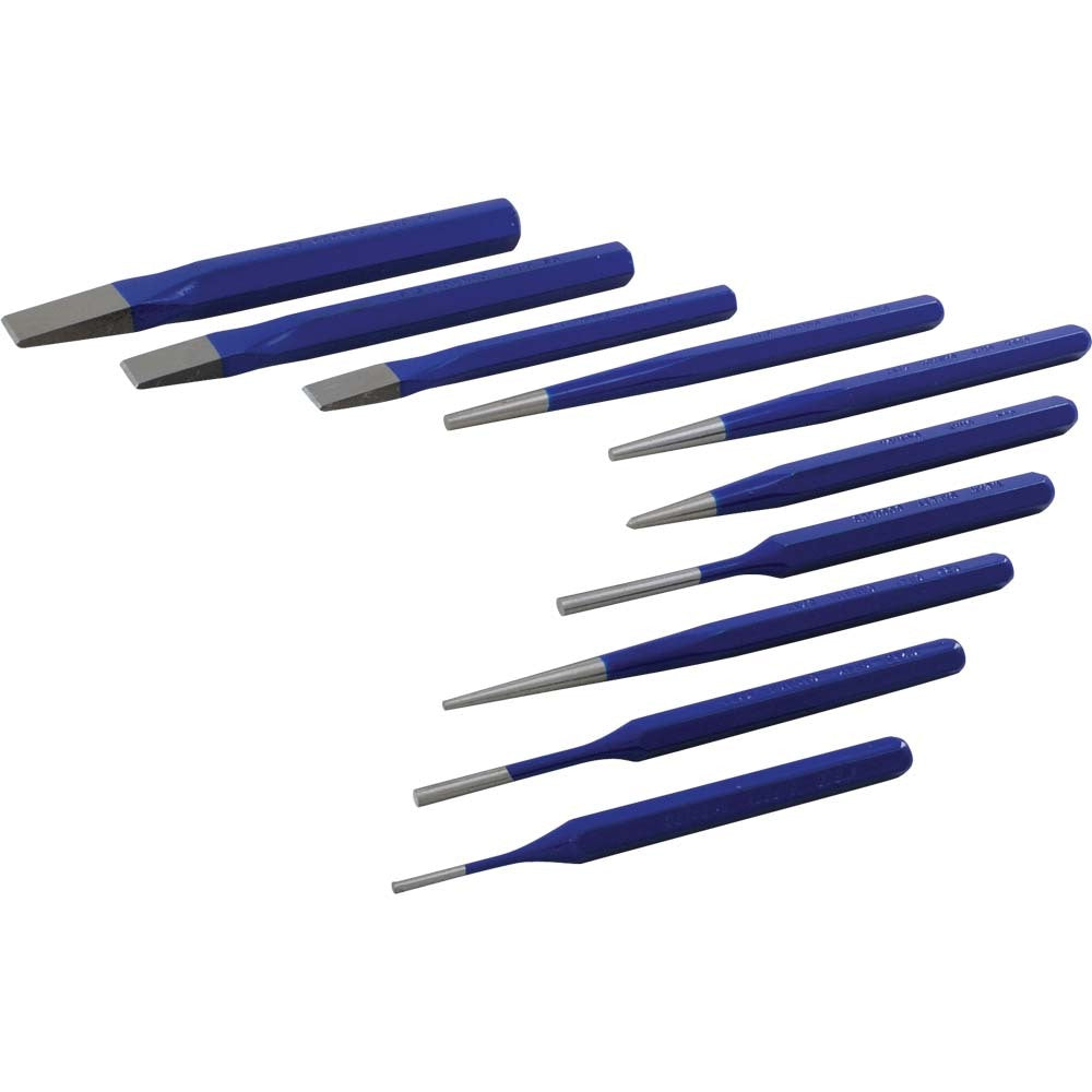 10-Piece Punch & Chisel Set