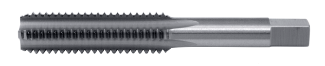 Cle-Line, Bottoming Chamfer Hand Tap, HSS, 9/16-12NC H3 4FL GP