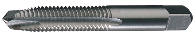 Cle-Line, Plug Chamfer Spiral Point Tap, HSS, #6-32NC H3 2FL GP