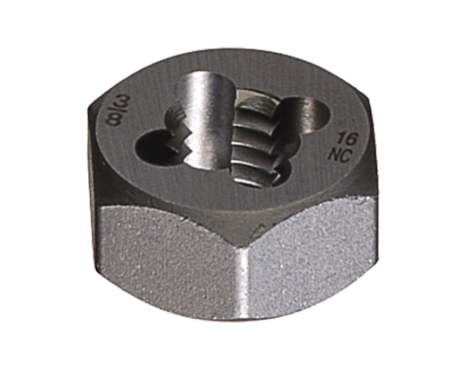 Cle-Line, Hexagon Rethreading Die, HSS, 5/16-24 492 HS