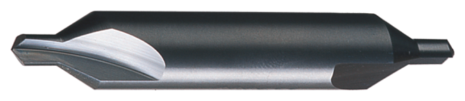Cle-Line, Stub Length Plain Type Center Drill, HSS, 1824 #5 COMB DRILL & CSNK