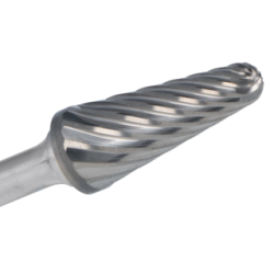 Cle-Line, fraise d'angle incluse, carbure, 1852 5/16"X1/4" SL-2 STEEL SHK DBL CUT