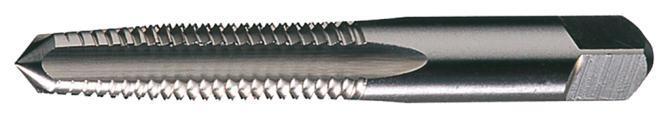Cle-Force, Taper Chamfer Hand Tap, Bright, Carbon Steel, 9/16-18NF 1696