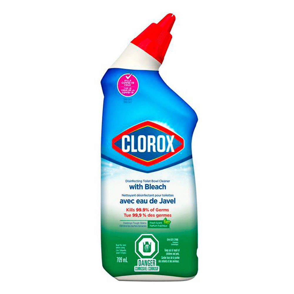 Nettoyant manuel pour cuvette de toilette Clorox, 709ML x12