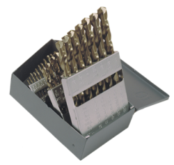 Cle-Line, Drill Bit Set, HSS-CO, 29PC 1/16-1/2X64 550