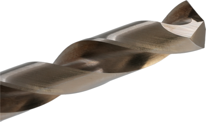 Chicago-Latrobe, foret à longueur de 135° en cobalt pour travaux intensifs, paille, HSS-CO, 550 3/16