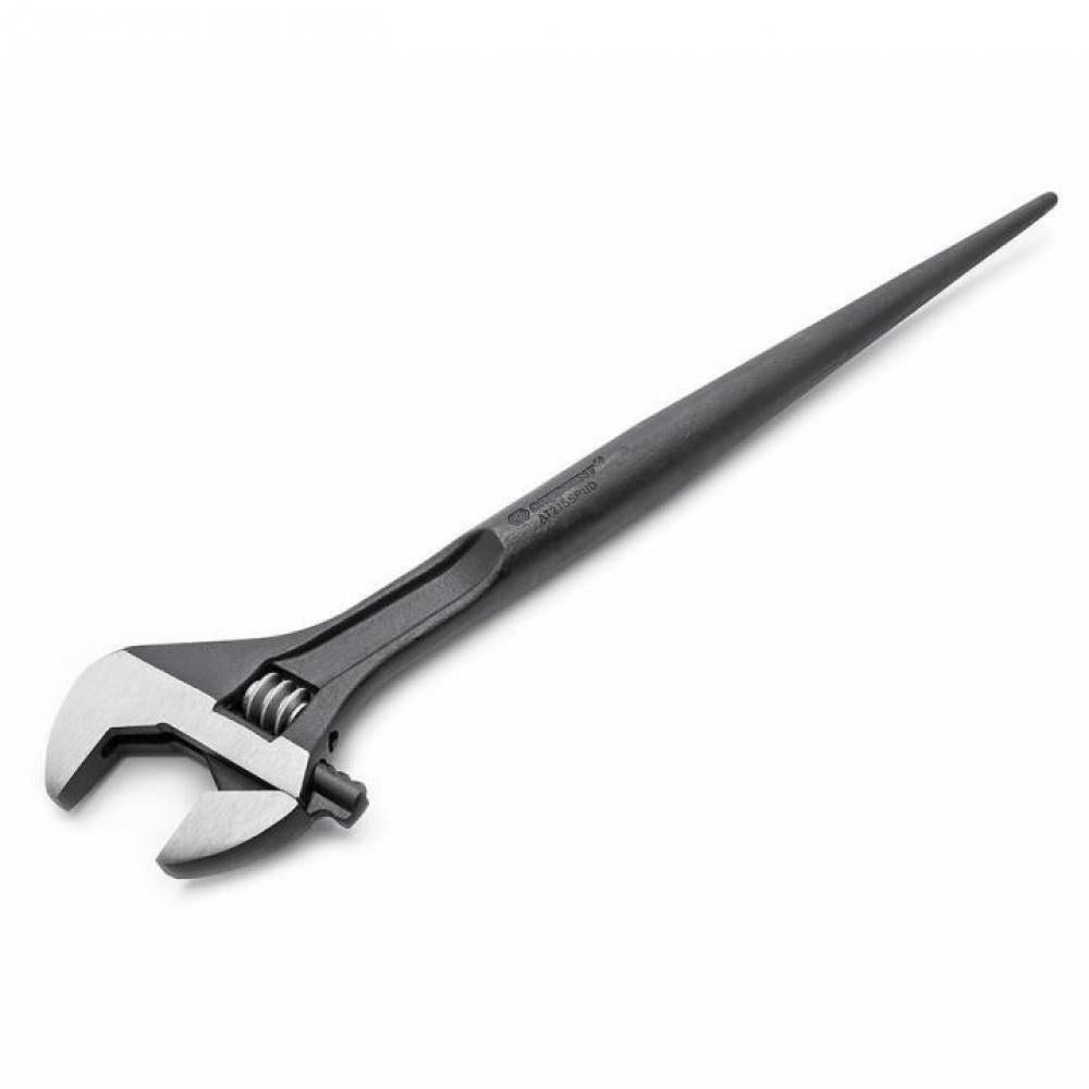 16" Adjustable Black Oxide Construction Wrench