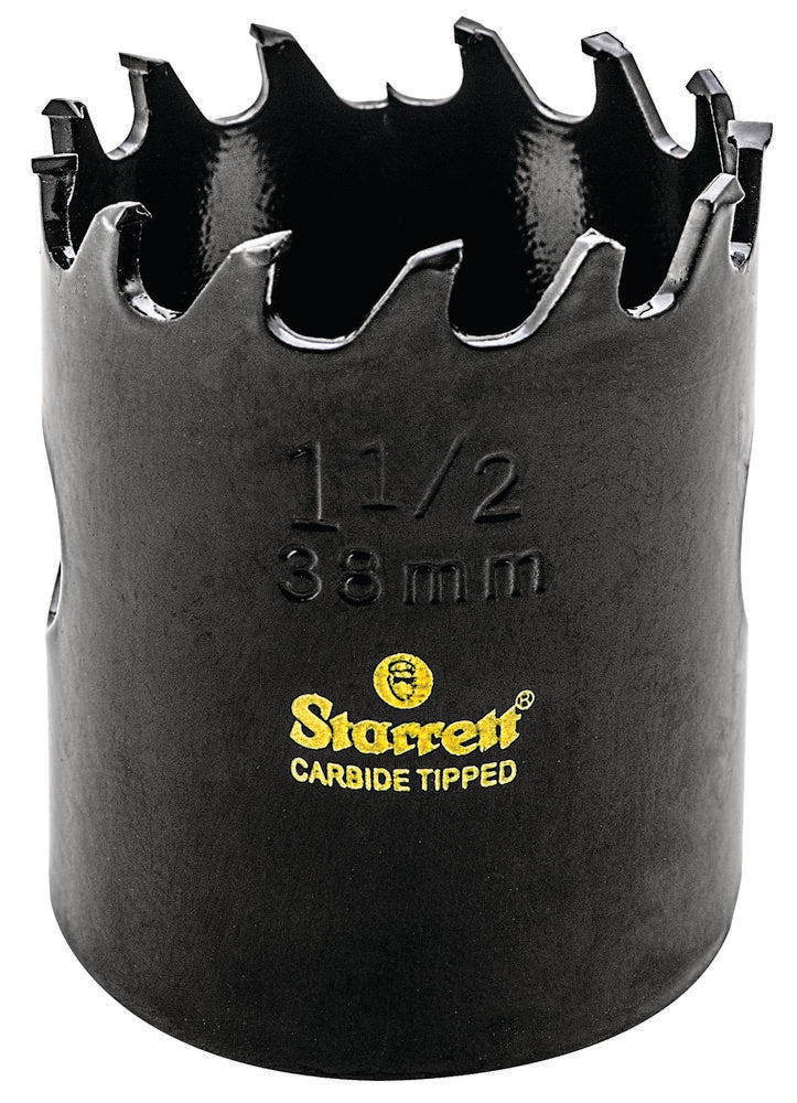 Scie cloche à pointe en carbure de tungstène à triple copeaux haute performance de 1-1/2'' (38 mm)