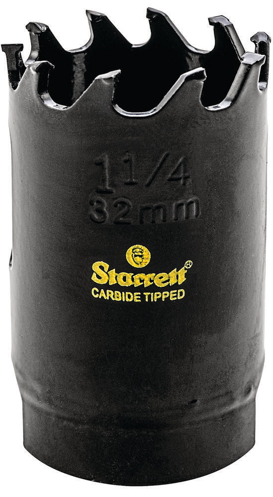 High Performance Triple Chip Tungsten Carbide Tipped Hole Saw, 1-1/4" (32mm)