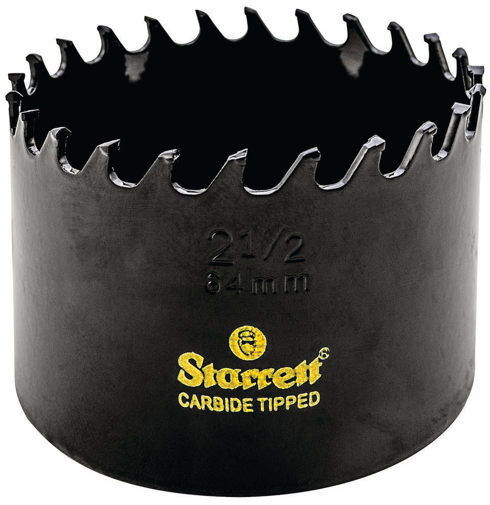 Scie cloche à pointe en carbure de tungstène à triple copeaux haute performance de 2-1/2'' (64 mm)