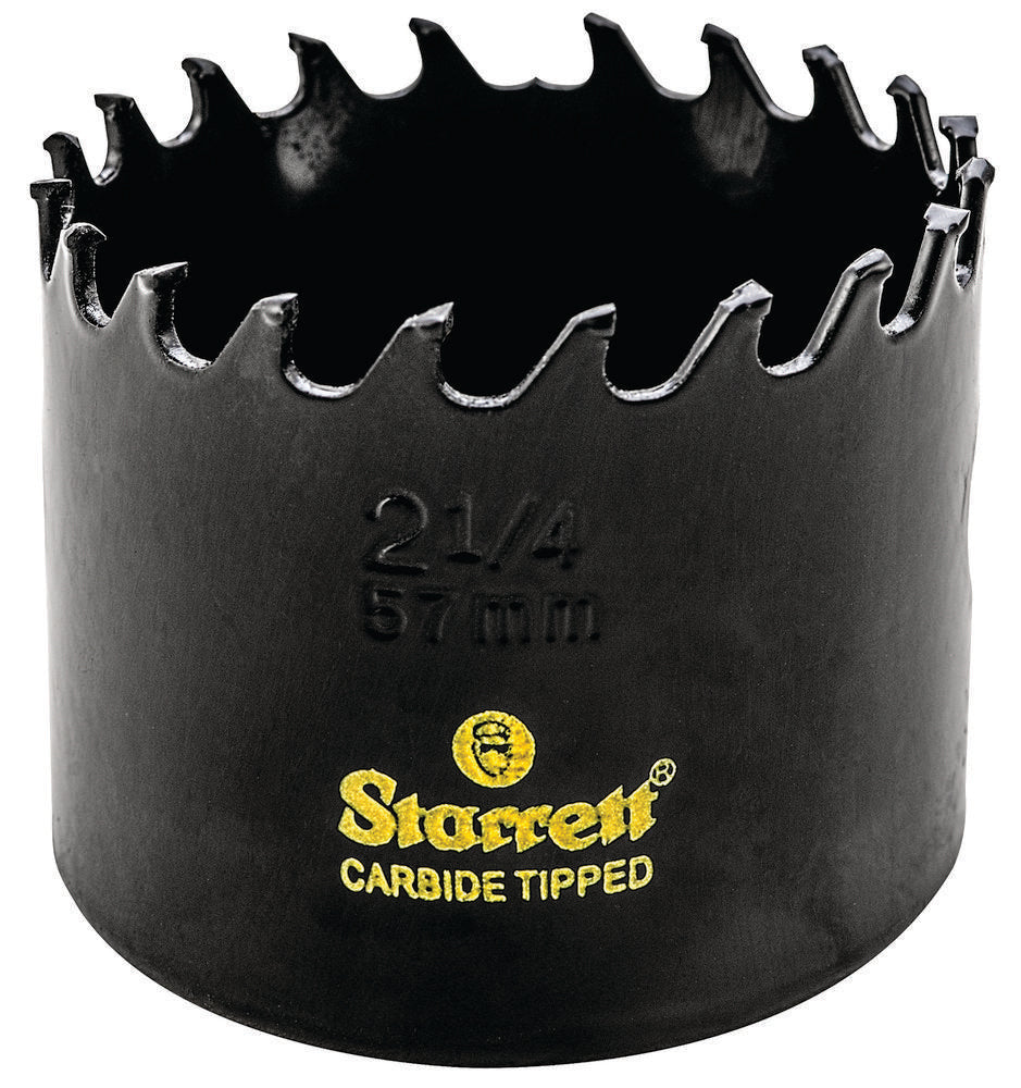 Scie cloche à pointe en carbure de tungstène à triple copeaux haute performance de 2-1/4'' (57 mm)