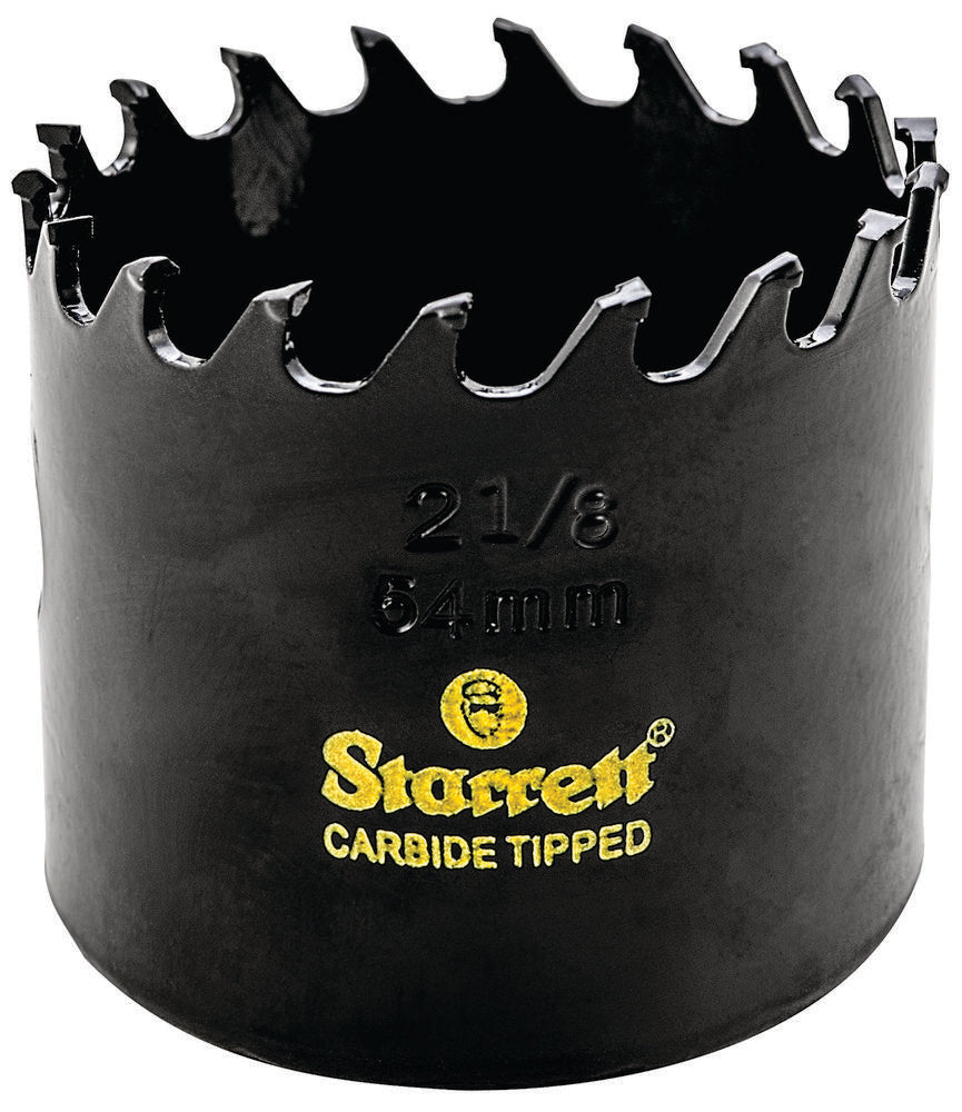 2-1/8'' (54mm) High Performance Triple Chip Tungsten Carbide Tipped Hole Saw