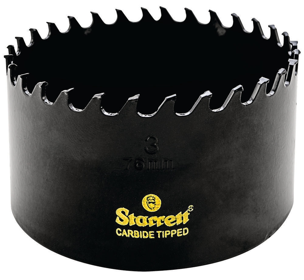 High Performance Triple Chip Tungsten Carbide Tipped Hole Saw, 3" (76mm)