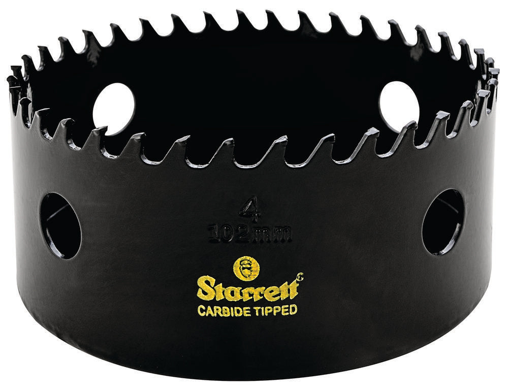 4'' (102mm) High Performance Triple Chip Tungsten Carbide Tipped Hole Saw
