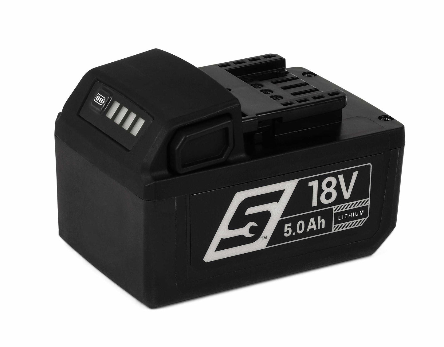 18V 5 Ah MonsterLithium Battery with Dual Side Latches
