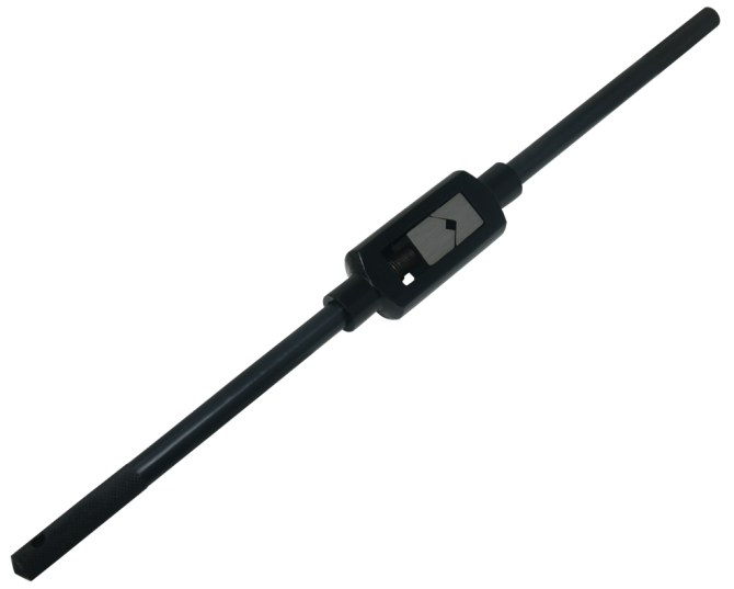 Cleveland, Standard Straight Handle Tap Wrench, Steam Oxide, 240 #8