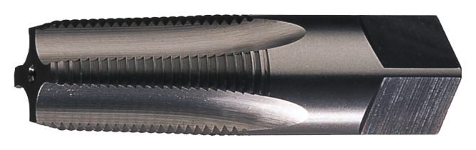 Cleveland, NPT Medium Hook Taper Pipe, Bright, HSS, 3/4-14 HS NPT 5F MH Tap