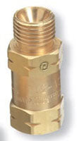 Fuel gaz left hand B-size femele nut to b-size male regulator adaptor