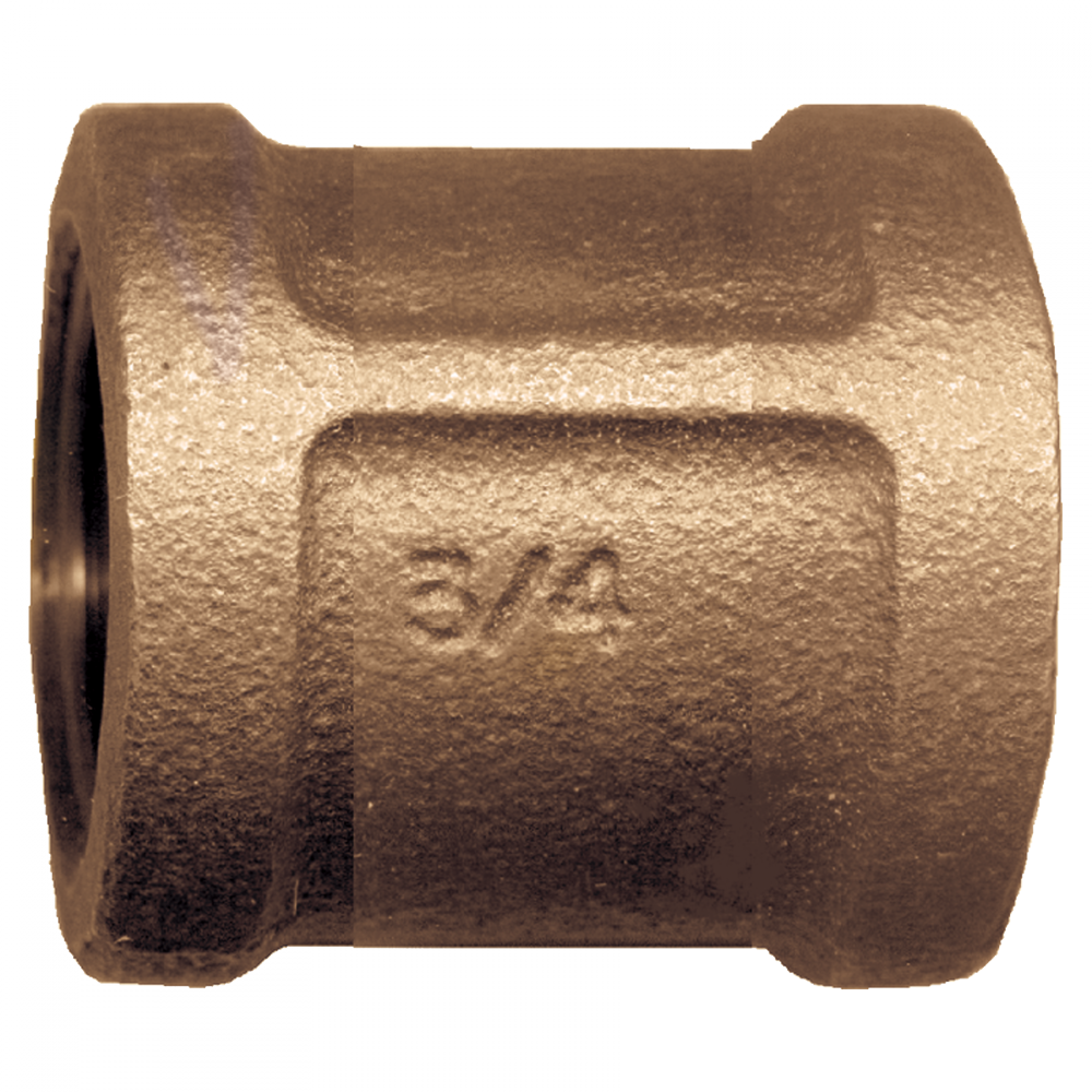 Raccord moulé en laiton, 3/4 FPT