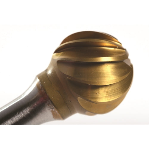 Fraise en carbure de tungstène en forme de boule - SD5 pour un ébavurage détaillé