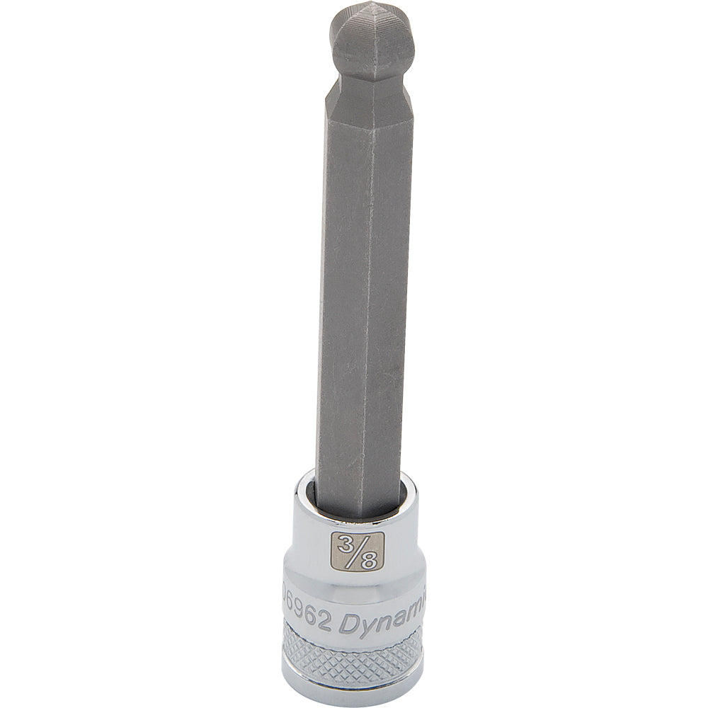 Hex Socket 3/8" x 3/8" Ball Tip - Gray