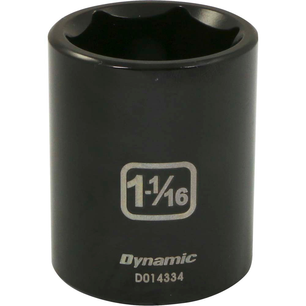 Impact Socket - 1/2" Drive, 1-1/16" Hex, 6-Point