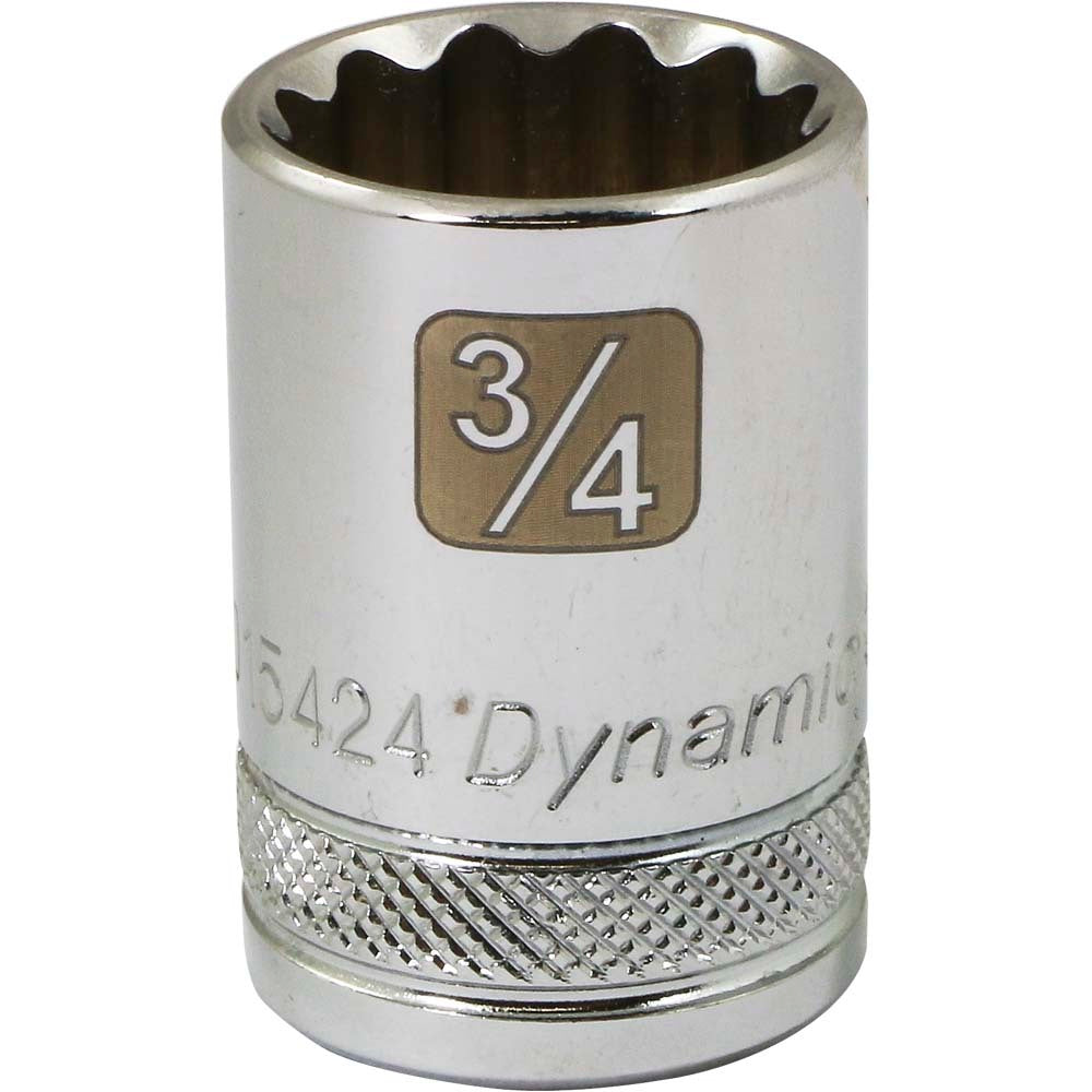 Douille - 1/2" 12 pans 3/4" Chrome