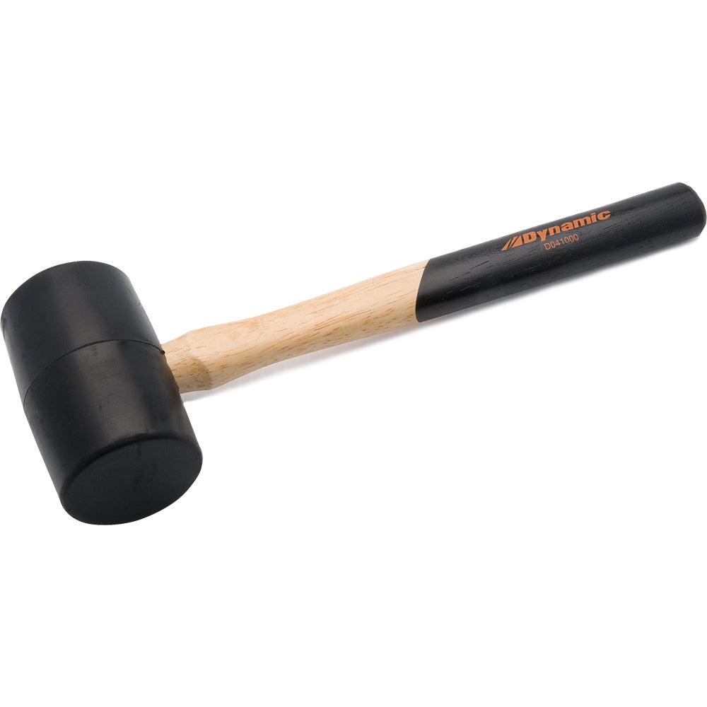 Rubber Mallet - 1 lb with Hickory Handle