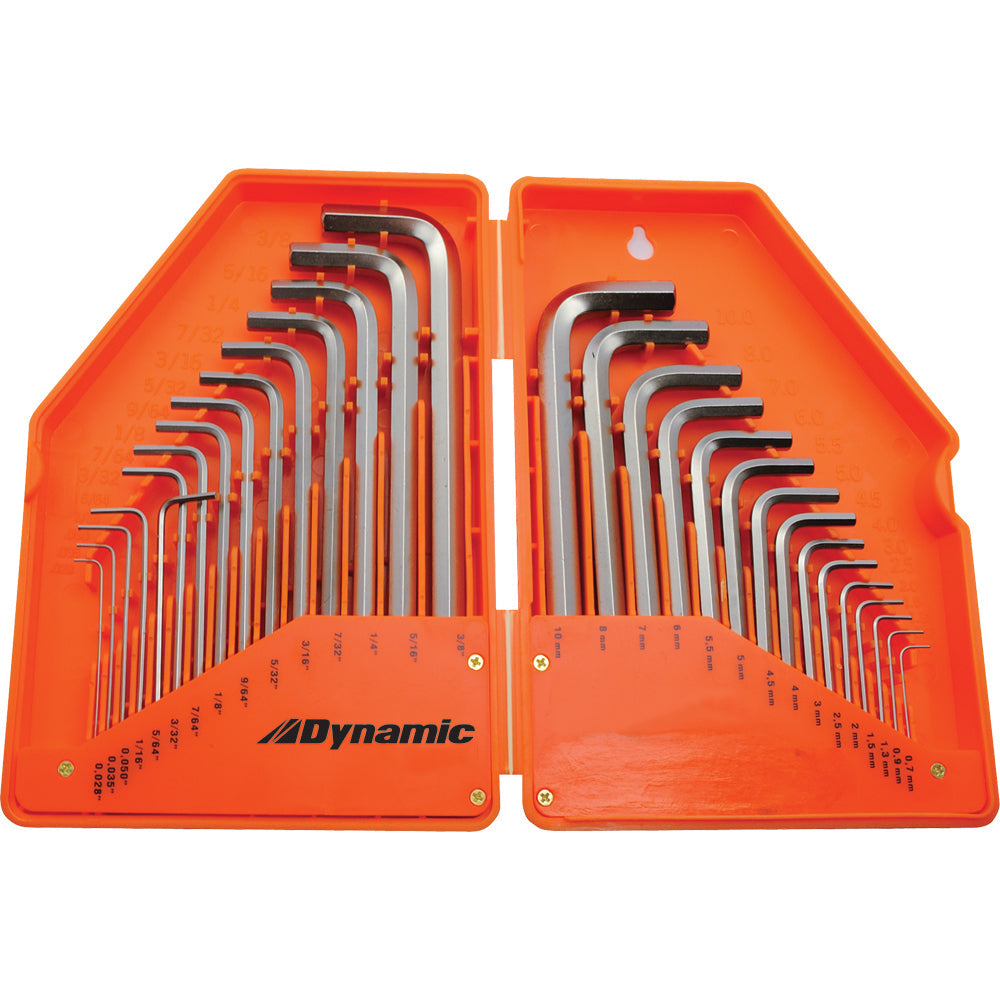 Hex Key Set - 30 Piece SAE & Metric