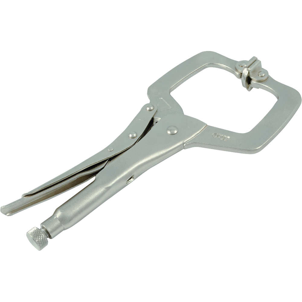 Locking Clamp with Swivel Pads - 6"