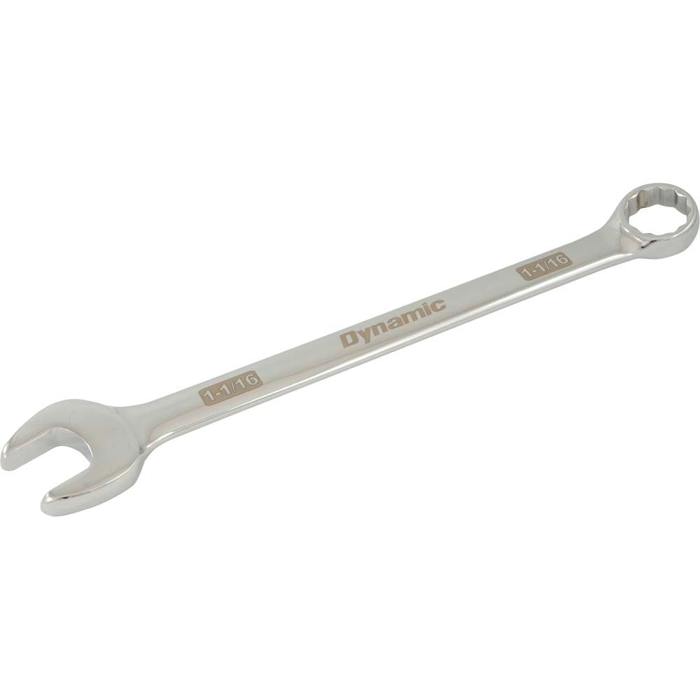 Combination Wrench - 1-1/16", 12 Point, Chrome