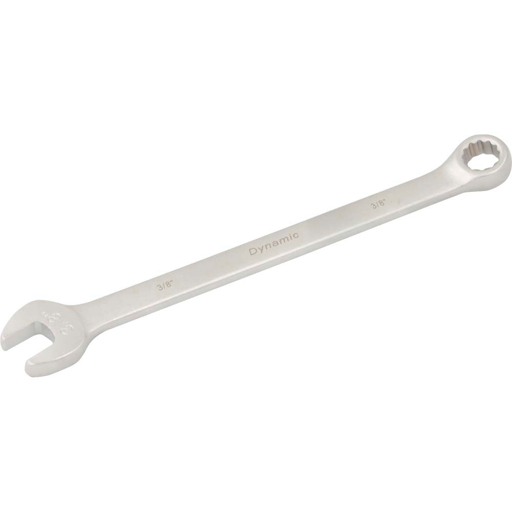 Combination Wrench - 3/8" 12 Point Satin Chrome