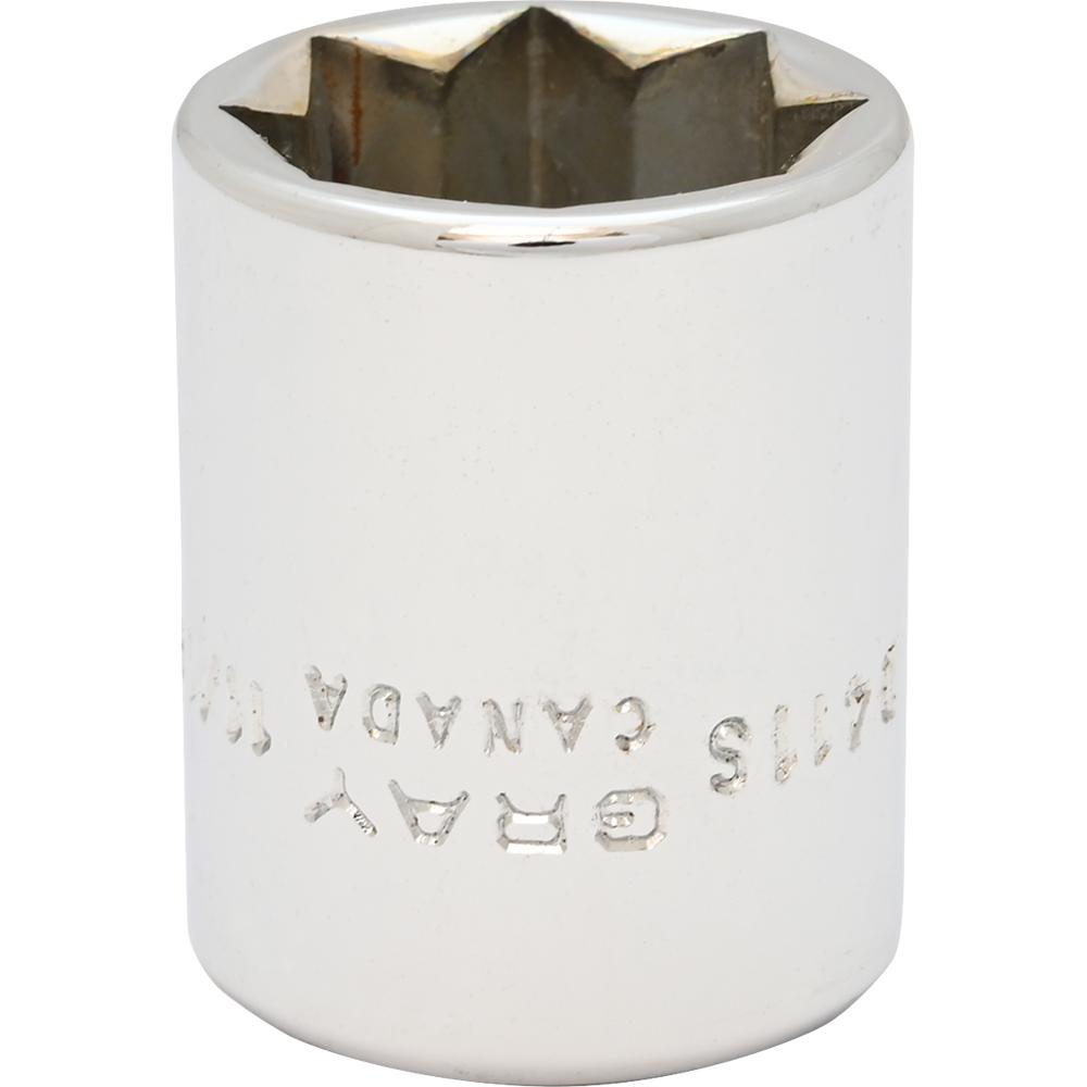 Socket - Double Square, 1/2" Drive, 11/16" Hex, 8-Point