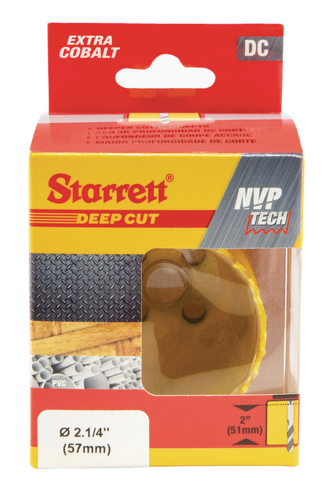 HSS Deep Cut Hole Saw 2-1/4" (57mm)