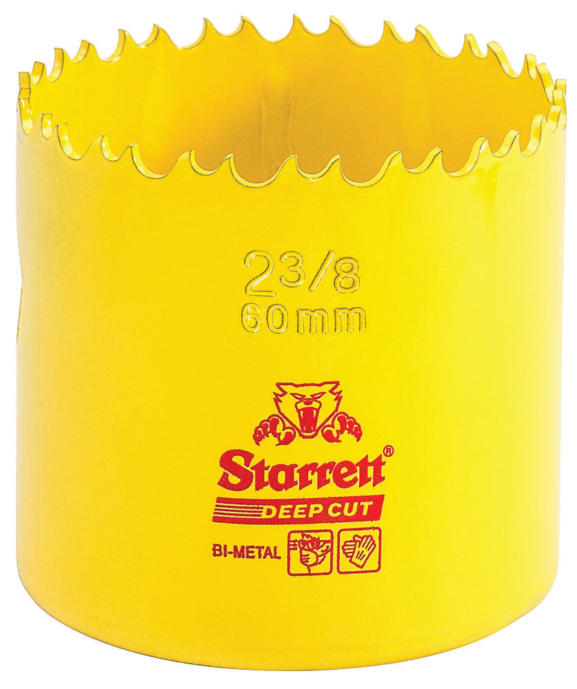 Scie cloche bimétallique à coupe profonde NVP de 2-3/8'' (60 mm)