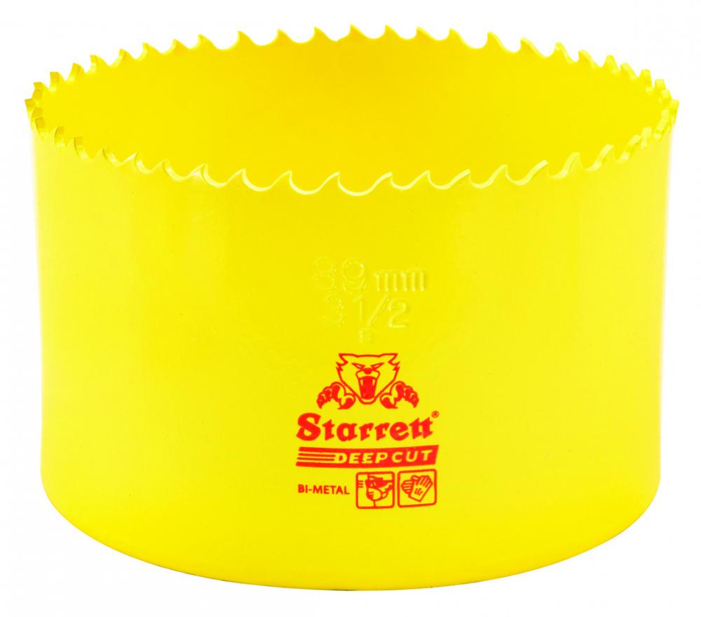3-1/2'' (89mm) NVP Deep Cut Bi-Metal Hole Saw