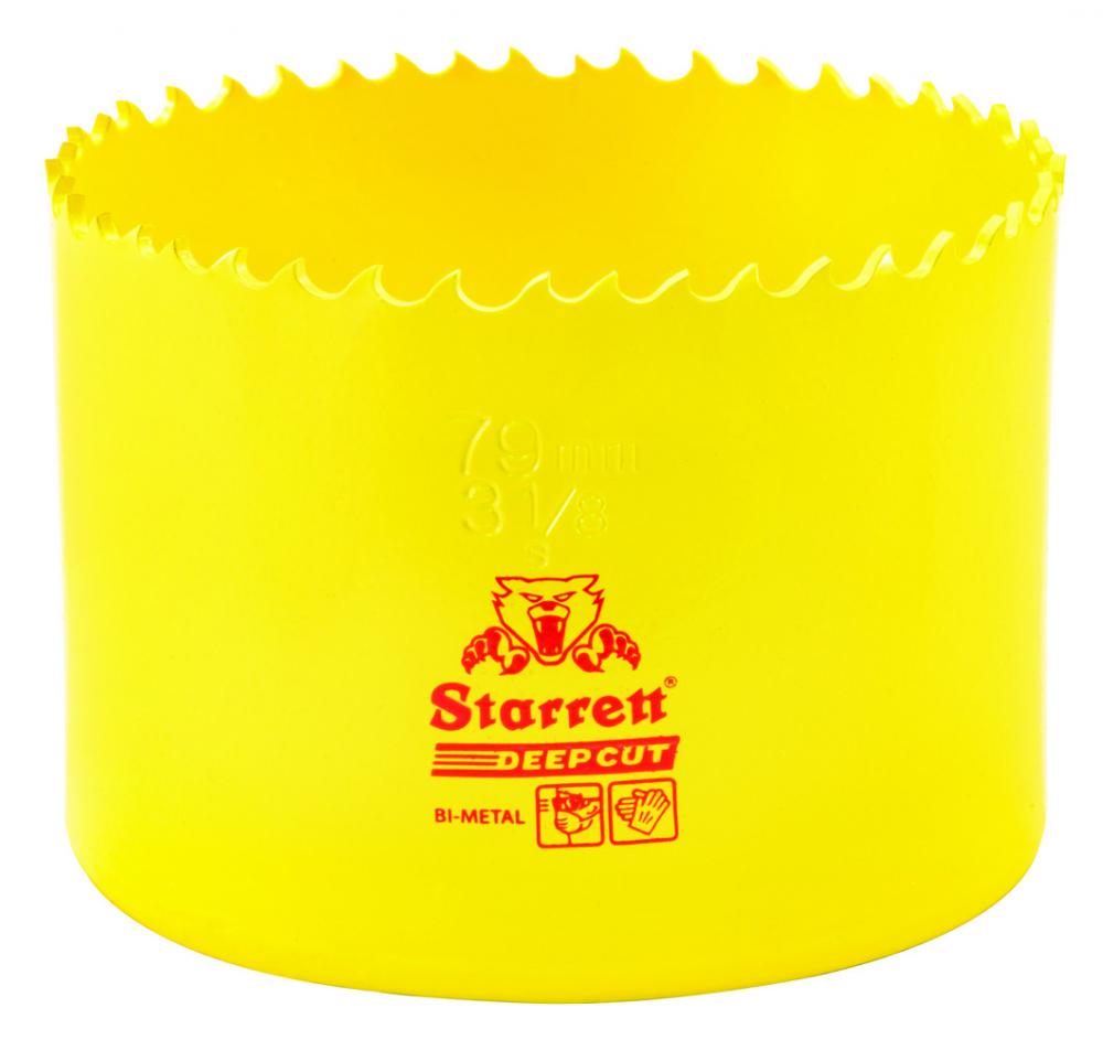 HSS Deep Cut Hole Saw, 3-1/8" (79mm)