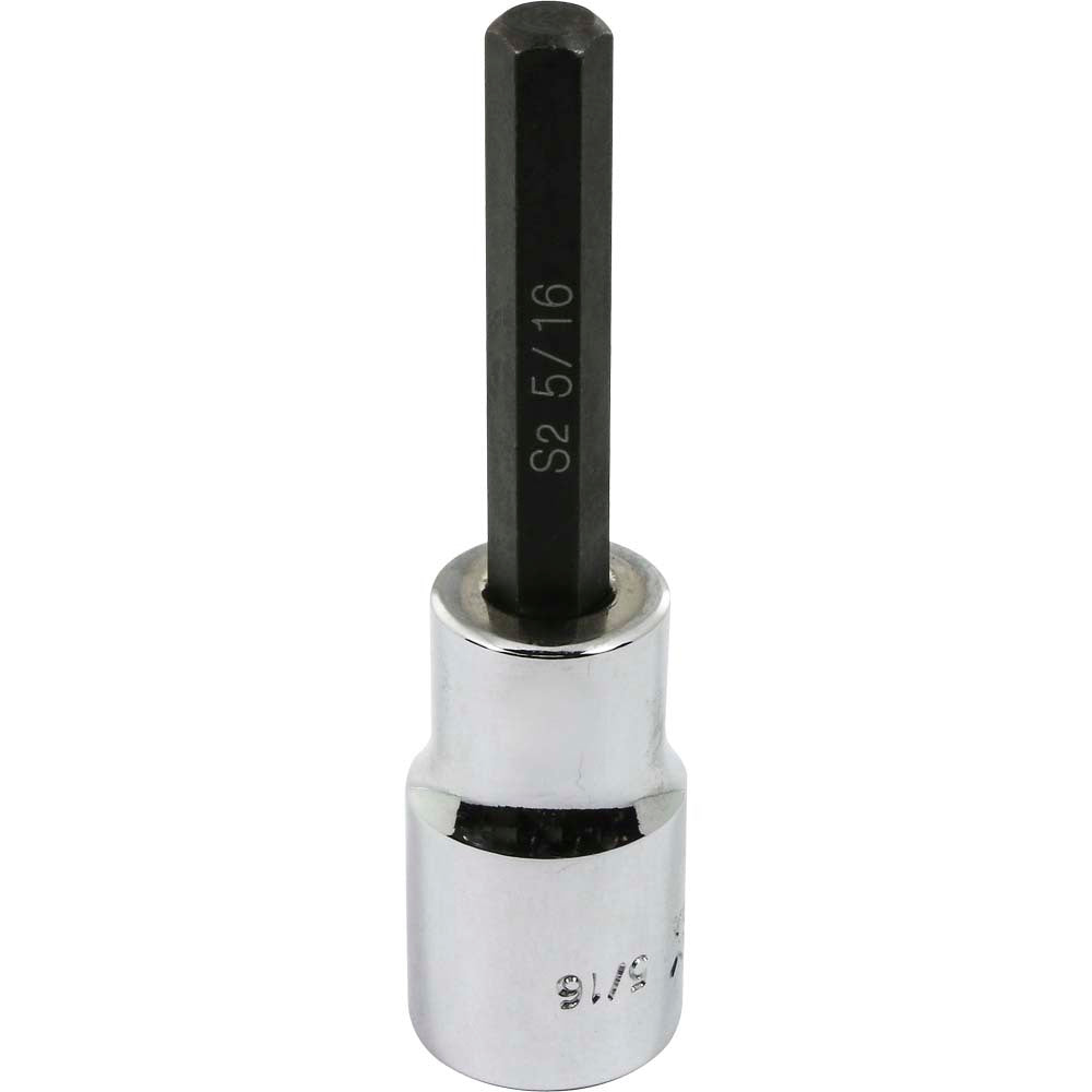 Socket - Hex Head, 5/16" x 1/2" Drive