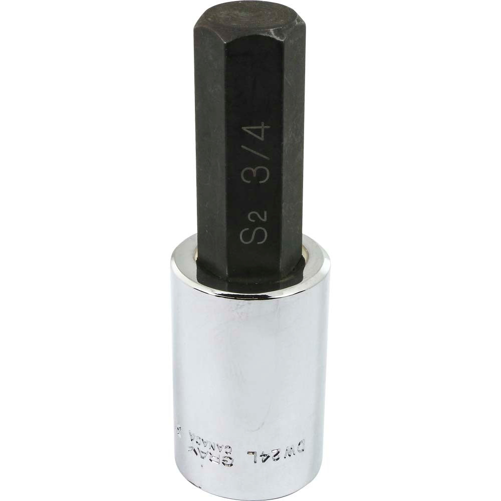 Impact Socket - 1/2" Drive, 11/16" Hex, 6-Point - Durable