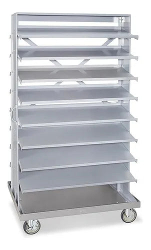 Mobile Gravity Shelf Bin Organizer - 39 x 68"