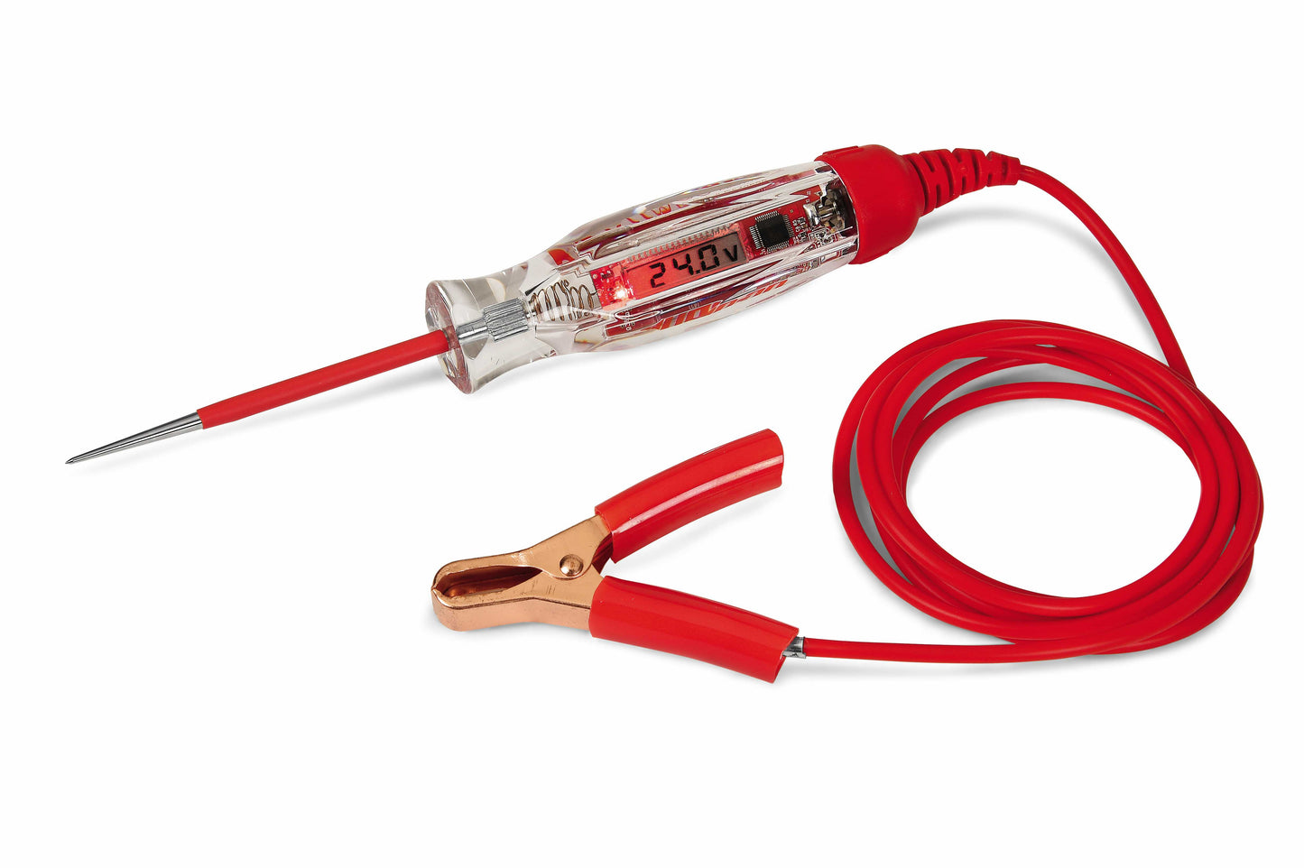 Testeur de circuit à affichage numérique 24 V (plage 4-49 V CC)