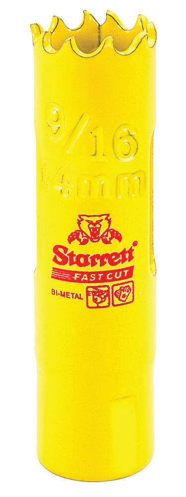 HSS Fast Cut Hole Saw 9/16" (14mm)