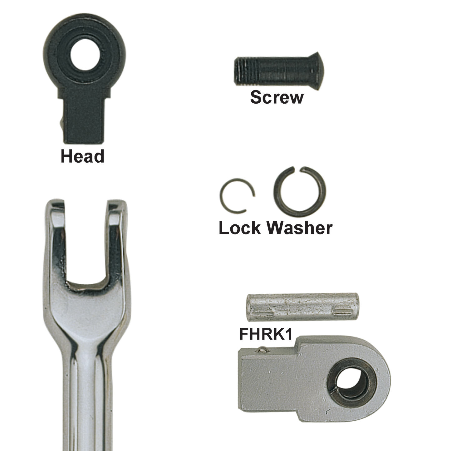 Tête flexible pour cliquet 4288