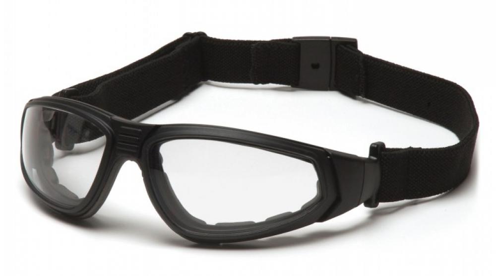 XSG - Monture noire/verre antibuée transparent