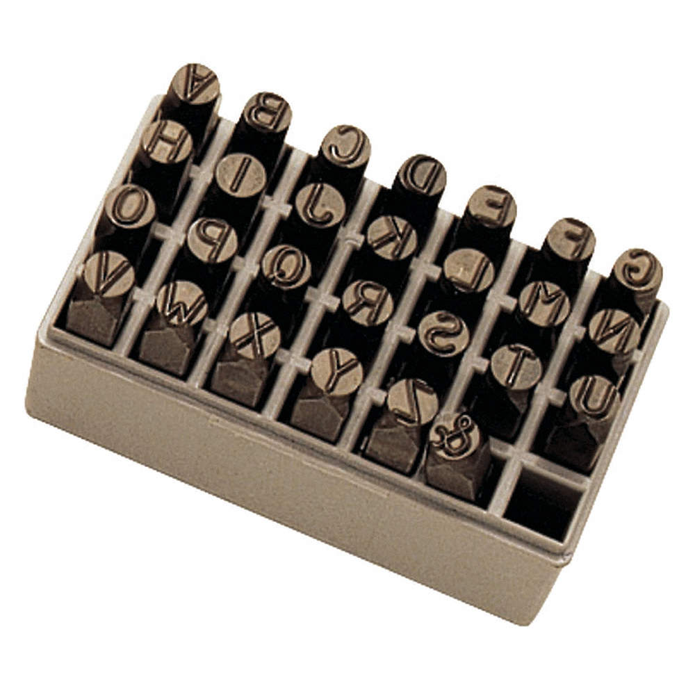 Stamp Letter Set - 3/16"
