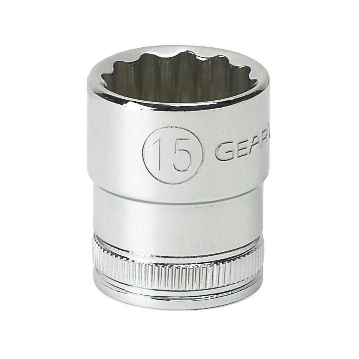 Gearwrench, douille métrique standard 12 pans, entraînement 3/8", 8 mm
