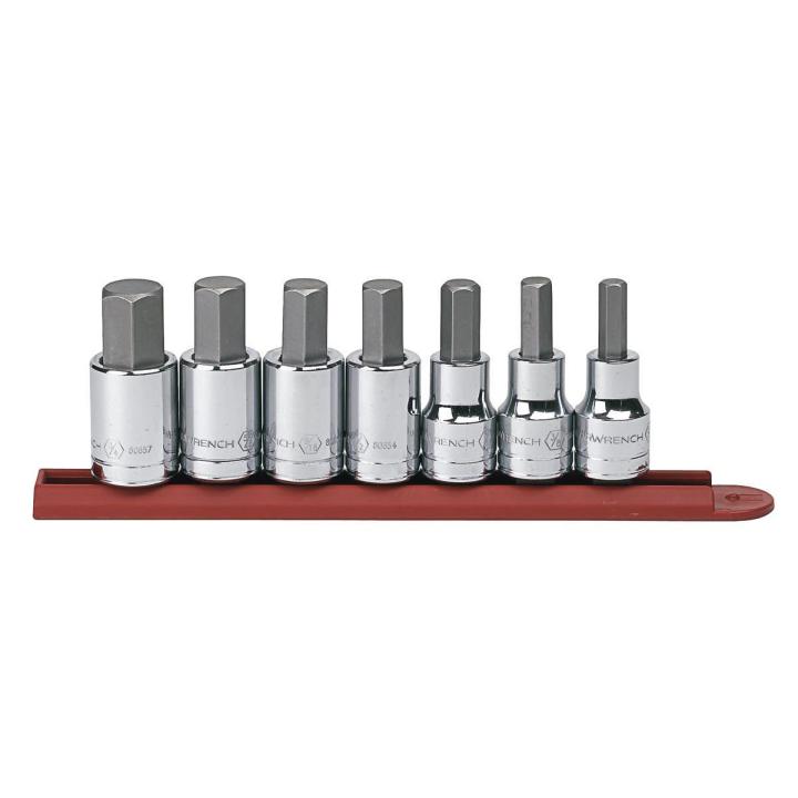 Gearwrench, 7 Pc. SAE Hex Bit Socket Set